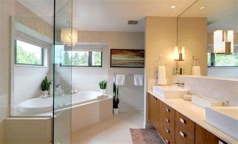 Don't even concern yourself with the lack of space. Fresh Designs Built Around A Corner Bathtub