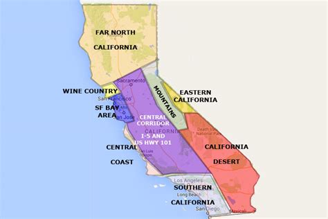 Maps Of California Created For Visitors And Travelers Best Western