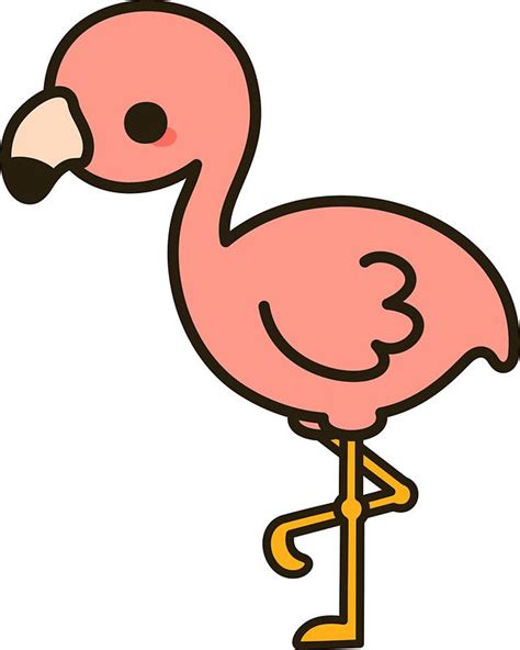 Image Result For Cute Flamingo Cute Easy Drawings Cute Kawaii