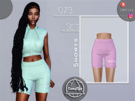 Set 073 Shorts By Camuflaje From Tsr • Sims 4 Downloads