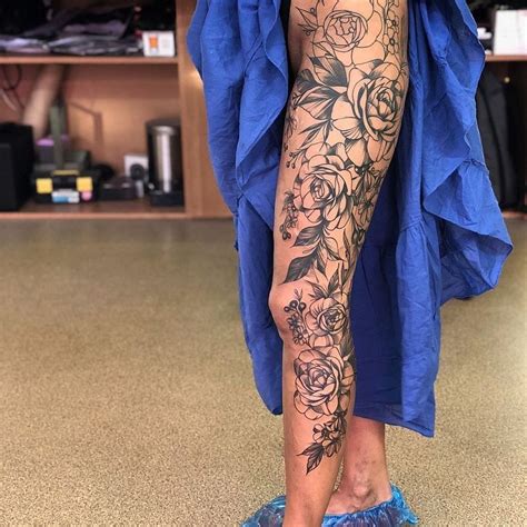 39 Inspiring Leg Tattoo Designs Ideas For Women Leg Tattoos Full