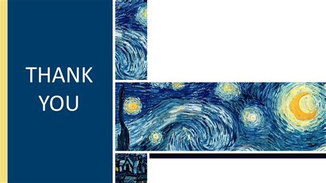 Vincent Van Gogh The Starry Night Free Powerpoint Template