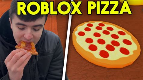 I Worked At A Pizza Place In Roblox Youtube