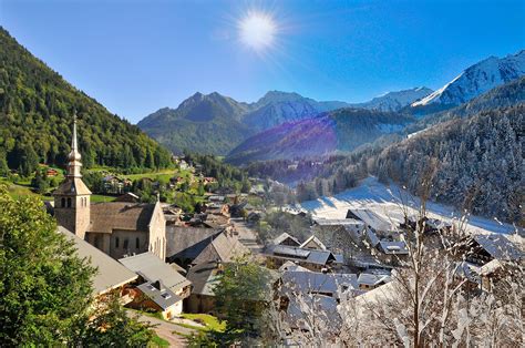Abondance Portes Du Soleil Alpes Haute Savoie France Haute Savoie
