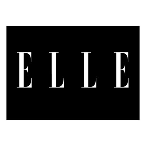 Elle Logo Black And White 1 Brands Logos