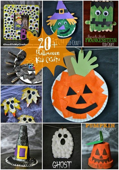 20 Halloween Kid Crafts Roundup Halloween Crafts For Kids Halloween