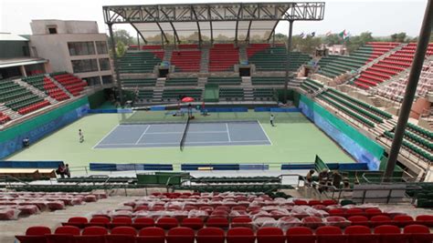 For example, there are track and field stadiums, football stadiums, baseball stadiums, swimming pools. Commonwealth Games 2010 Venue : RK Khanna Tennis Complex