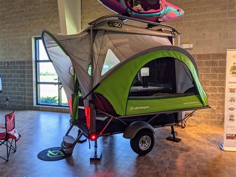 Sylvansport Go The Transformer Tent Camper Pop Up Trailer Combo