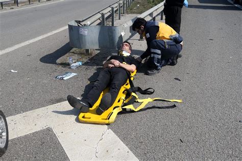 Anadolu Otoyolu ndaki zincirleme trafik kazasında 4 kişi yaralandı