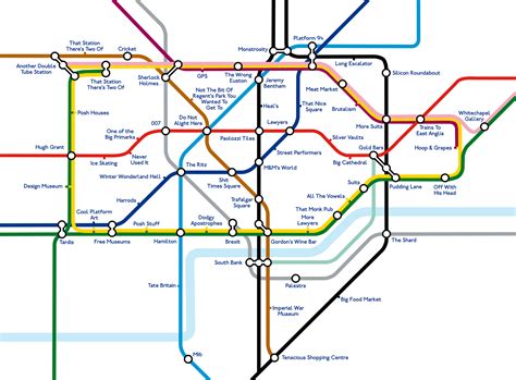 We Came Up With Some Alternative Names For Zone 1 Tube Stations Londonist