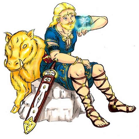Frey Freyr Lord One Of The Great Gods Of Norse Mythology His Name