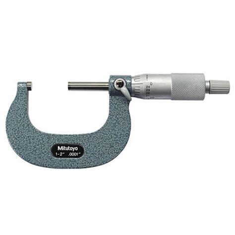 Mitutoyo 103 262 1 2 In Mechanical Micrometer With Ratchet Stop