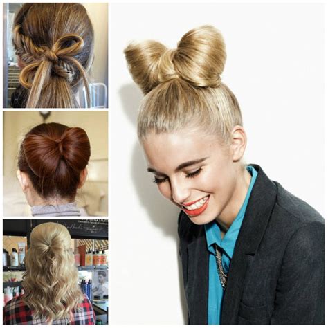 Cute Bow Hairstyle Ideas 2021 Haircuts Hairstyles And Hair Colors