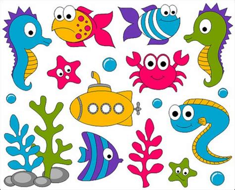Download High Quality Under The Sea Clipart Printable Transparent Png