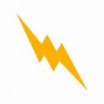 Icon Lightning Energy Vector Transparent Button Icons
