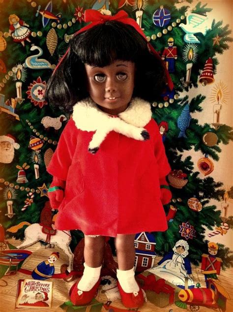 Miss Black Chatty Cathy African American Mattel 1962 Doll Party Holiday