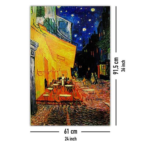 Poster Terrasse De Cafe La Nuit Vincent Van Gogh Posters Grand Format