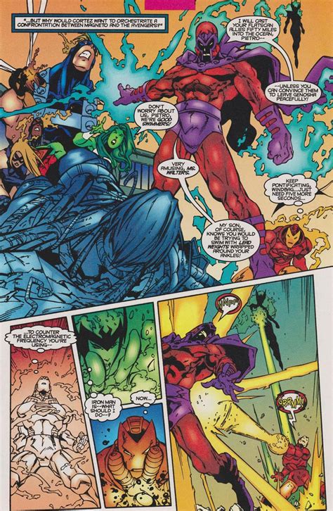 Iron Man Vs Magneto Battles Comic Vine