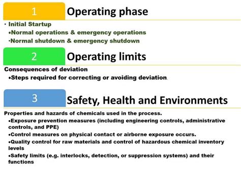 Process Safety Management Psm 14 Elements Of Psm Hse And Fire