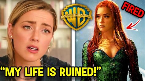 Amber Heards Career Is Officially Over After Being Cut From Aquaman