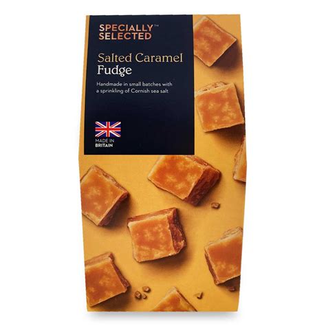 Salted Caramel Fudge G Specially Selected Aldi Ie