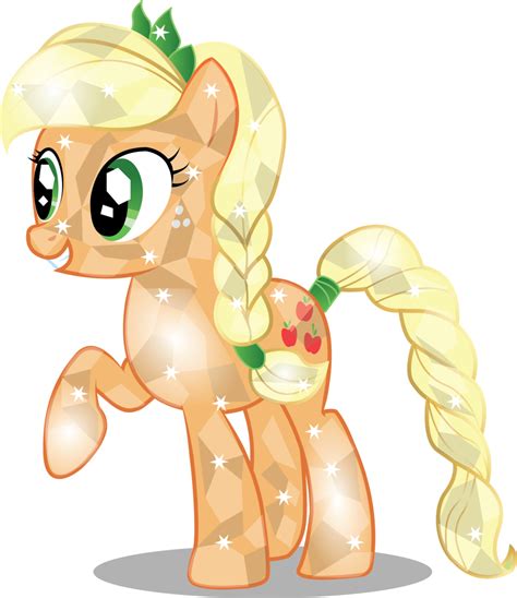 Applejack Crystal By Infinitewarlock On Deviantart My Little Pony