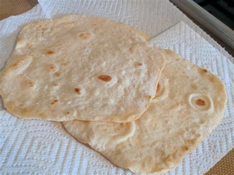 Healthy Homemade Flour Tortillas
