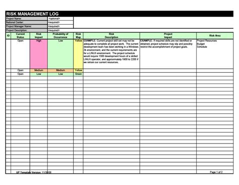 Register template excel download a risk register excel templaterisk register template excel 72 hour emergency kit how to stay safe register template excel thanks for visiting our website, article 14645 (10 risk register template exceler8653) xls published by @excel templates format. 45 Useful Risk Register Templates (Word & Excel) ᐅ TemplateLab