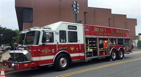 Winston Salem Fire Department Unveils Heavy Rescue Truck Local News
