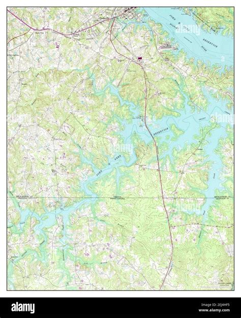 Clarksville Virginia Map Cut Out Stock Images And Pictures Alamy