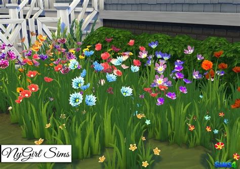 Wildflower Assortment At Nygirl Sims Sims 4 Updates
