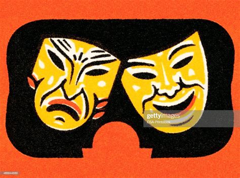 Drama Masks High Res Vector Graphic Getty Images