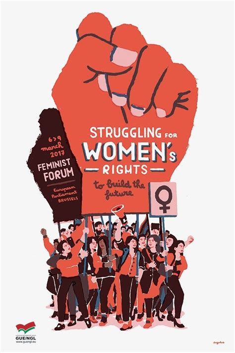 Poster Gue Ngl Women 8 March Day Parliament European Feminism Poster