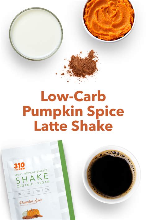 low carb pumpkin spice latte shake protein smoothie recipes pumpkin spice latte spiced latte