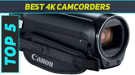 Top 5 Best 4k Camcorders 2023 Youtube