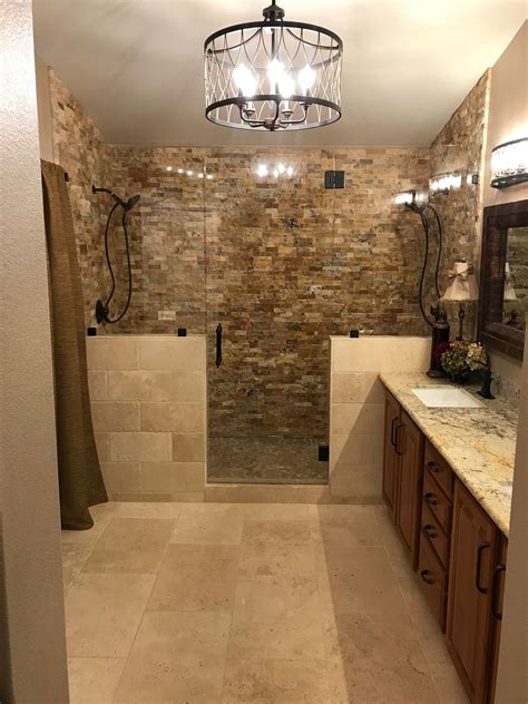 20 Bathroom With Stone Tiles