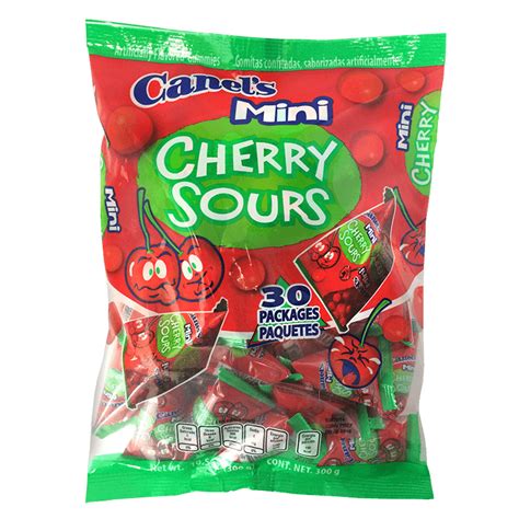 Mini Cherry Sours Soft Candy Bag Canels