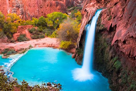 Why Everyones Going Crazy Over This Magical Waterfall In The Grand Canyon