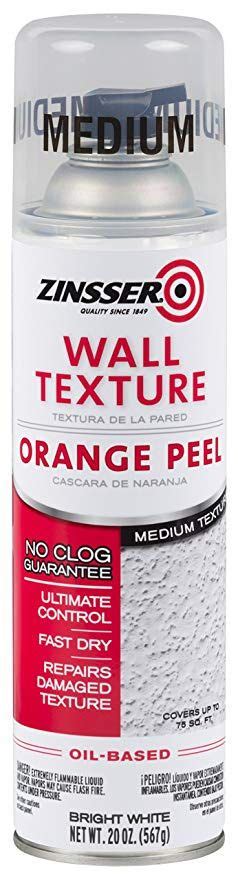 Rust Oleum 202131 Zinsser Wall Texture 20oz Oil Based Orange Peel