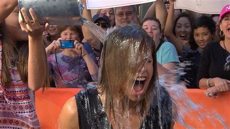 Dylan Dreyer Takes Ice Bucket Challenge For Als