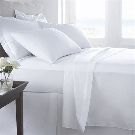 Buy Egyptian Cotton White Sheets - 300 Thread count online in India. Best prices, Free shipping