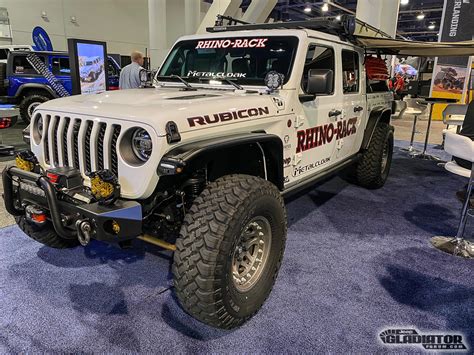 Rhino Rack Metalcloak Gladiator Build Sema 2019 Jeep Gladiator