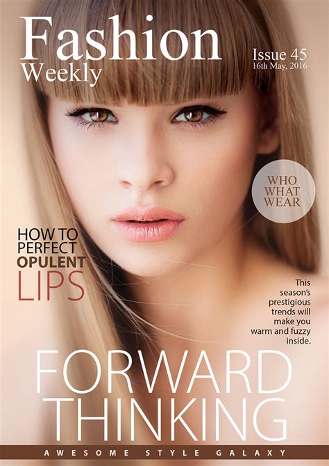 Fashion Magazine PSD Mockup Download for Free | DesignHooks Have your own fashion store!