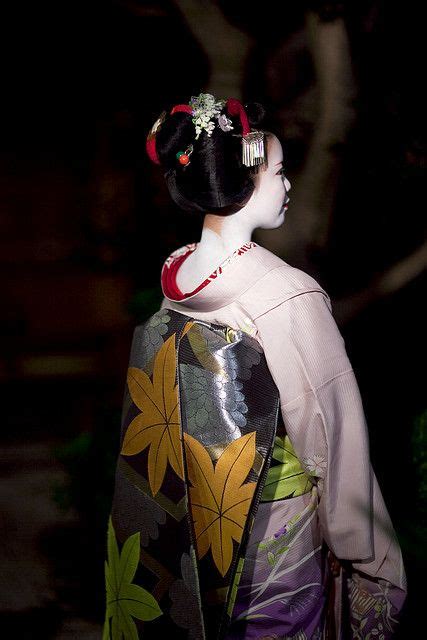 Beautiful Maiko Apprentice Geisha In Gion