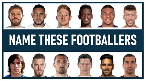 Types Of Footballers Youtube