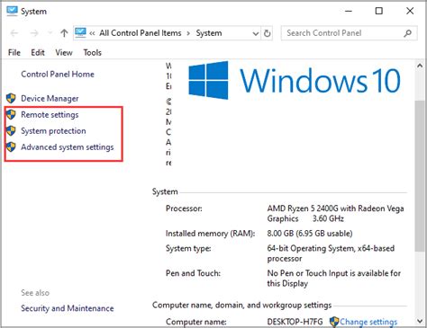 Embarrassed Extensively Venture Windows 10 Advanced System Settings