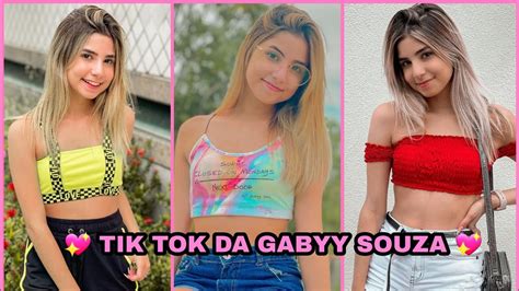 Tik Tok Da Gabyy Souza 💖 Youtube