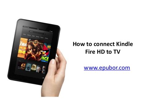 Once your device restarts, release the power button. How to connect kindle fire hd to tv