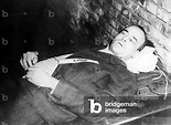 Image of Body of Hans Frank (Nazi governor General of Poland) after