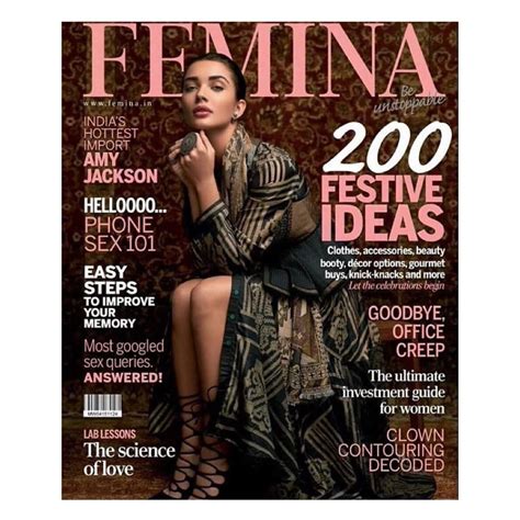 femina magazine amy jackson magazine cover ideas magazine cover design